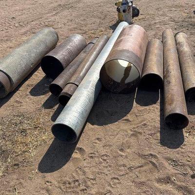 Sale Photo Thumbnail #290: #11004 • 9 Underground Steel Pipes
