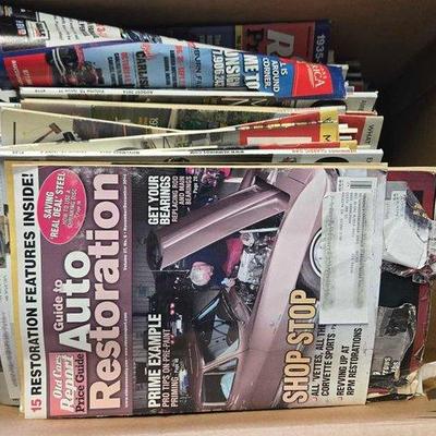 #3136 • Box of Automotive Magazines
