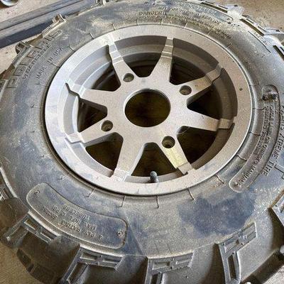 Sale Photo Thumbnail #374: #13024 • Polaris PXT Tire With Wheel
