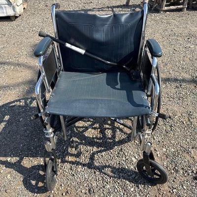 Sale Photo Thumbnail #399: #85004 • Medline Wheel Chair with Cane
