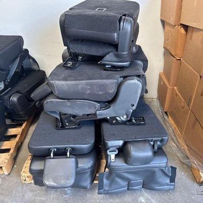Sale Photo Thumbnail #128: #2606 • 7 Ford Police Interceptor Rear Seats
