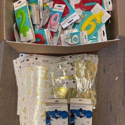 Sale Photo Thumbnail #170: #4090 • NEW!!! Birthday Number Decorations
