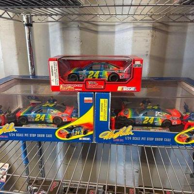 #4042 • 3 Racing Champions 1:24 Scale NASCAR Jeff Gordon Stock Cars
