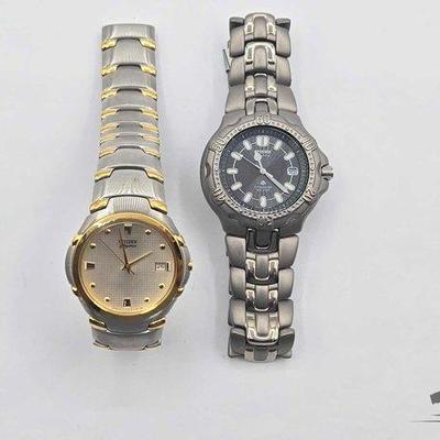 Sale Photo Thumbnail #67: #1150 • (2) Citizen Wristwatches
