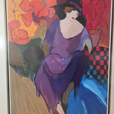 Itzchak Tarkay: "Femme Fatale"