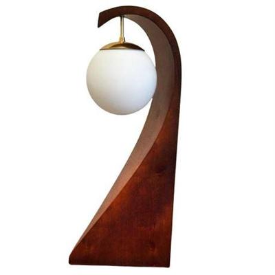 Lot 001-273 
MCM Modeline Wave Table Lamp