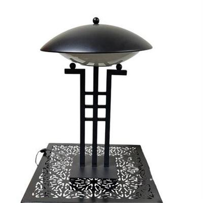 Lot 244   
Lite Source Mid-Century Modern Black And White Dome Table Lamp