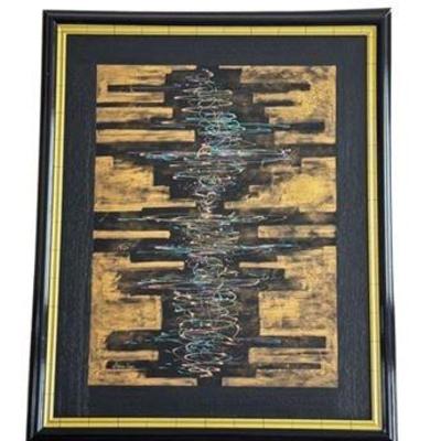 Lot 013-406   
Stephen Kaye Abstract Painting