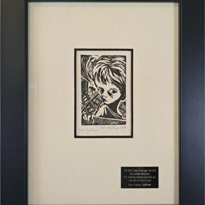 Lot 020   
Winifred Milius Lubell (1914-1912), "Coal Gatherers" Pencil-Signed and Titled