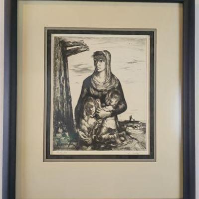 Lot 002  
Stephen Csoka (1897- 1989) "Fatherless" 1946