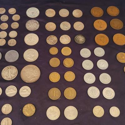 Vintage American & International Coin Collection Featuring Rare U.S. and Foreign Currency