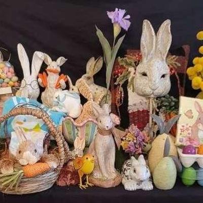 Charming Easter & Spring Bunny Decor Collection