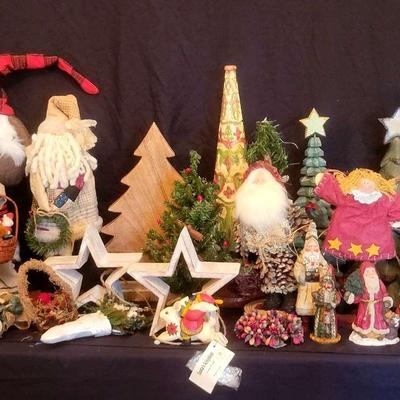 Whimsical Santa & Christmas Tree Decor Collection