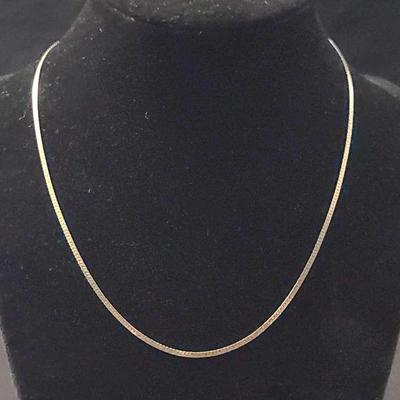 18K Gold Necklace 