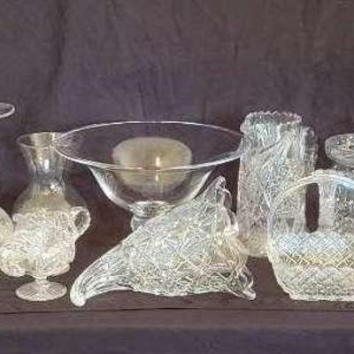 Glass And Heavy Cut Glass Decor Collection