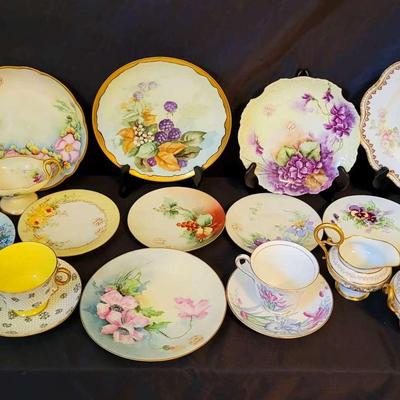 Antique Fine China Plates Tea Cups & More