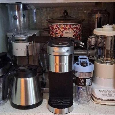 Keurig Coffee Makers, KitchenAid Blender & Crock-Pot Appliance Set