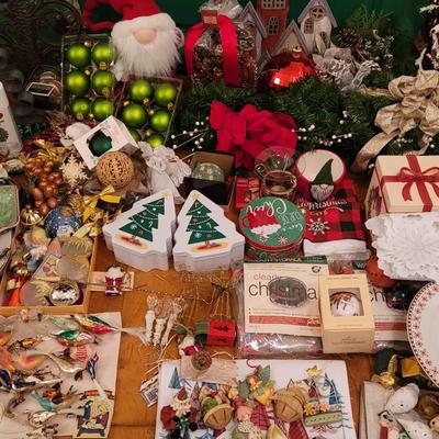 Whimsical Christmas Décor Collection with Ornaments, Dishes & Holiday Accents