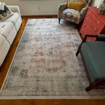 Ruggable Area Rug by Jeneva Bell, 73.5" x 108.5"