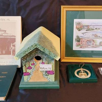 Aiken, SC-Themed Memorabilia Collection Featuring Local History & Art