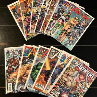 The Avengers Marvel Comic Books