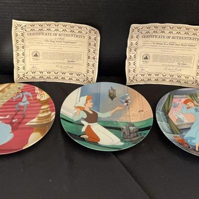Disney Cinderella Decorative plates