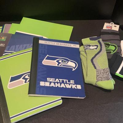 NEW Seattle Seahawks NFL Socks & School Supplies