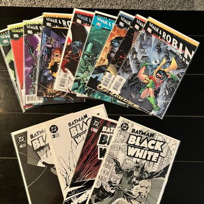 Batman Black & White (complete set), All Star Batman & Robin Comic Books