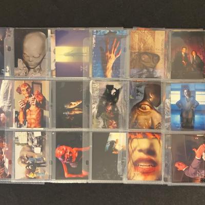 1996 X Files Topps Trading Cards (64 Cards)