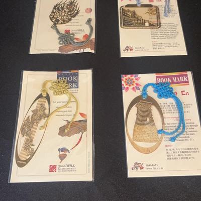 Traditional Korean Gold Plated Book Mark