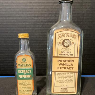 Vintage Extract Bottles (2)