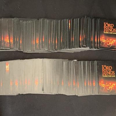 Lord Of The Rings Trading Game Cards