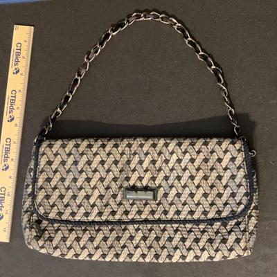 Talbots Women’s Handbag With Metal Shoulder Strap