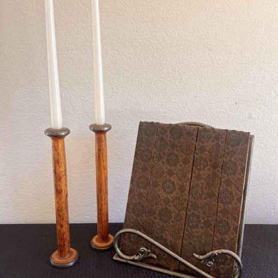Jh126 vintage wood print block