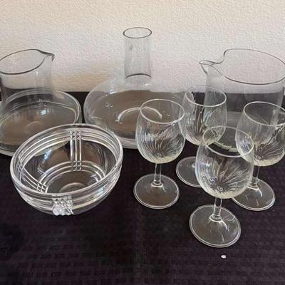 Jh168 vintage glassware