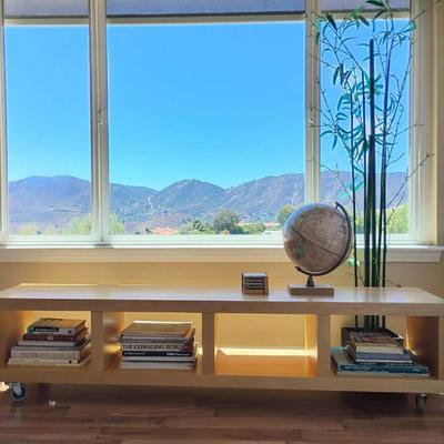Jh157 scandinavian bookcase and decor