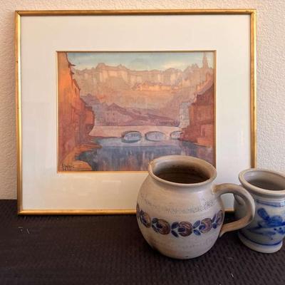 Jh141v sosthene weis watercolor print 1935