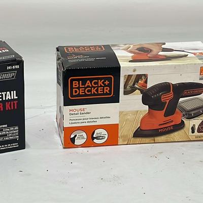 Tool Shop & Black & Decker Sanders - NEW 