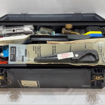 Plumbers Box of Tools 
