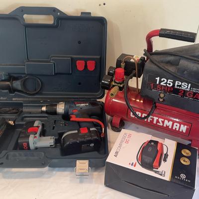 Craftman Air Compressor & Bosch Drill 