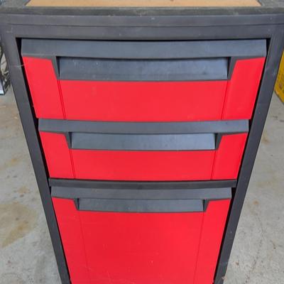 Rolling Tool Tote + Contents 