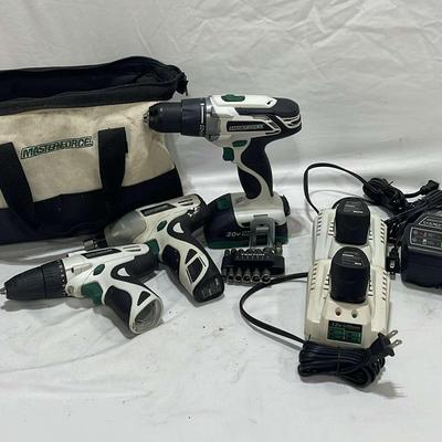 Masterforce Power Tool Set 