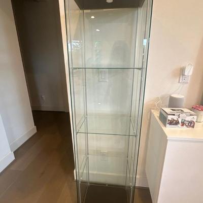 Glass display cabinets