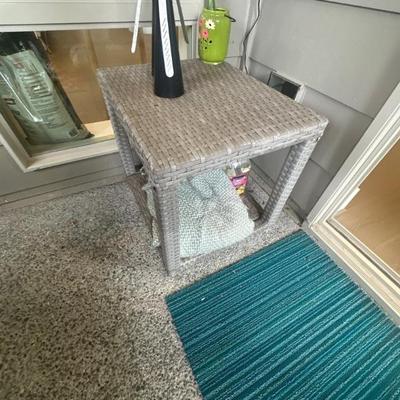 Patio side table