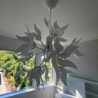 IKEA stylish ceiling light (open)