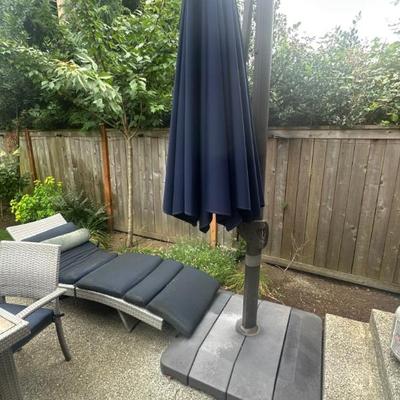 Umbrella and stand