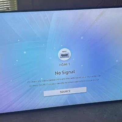 Almost new 80" television