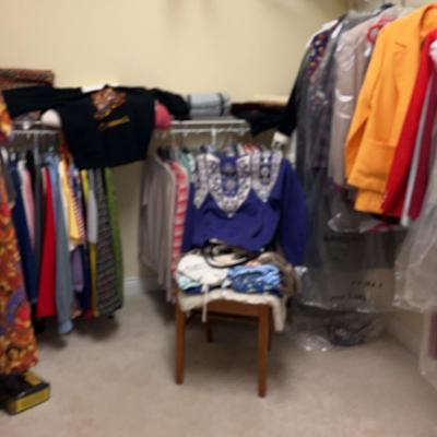 Vintage Clothing Closet Cleanout, Women’s Assorted