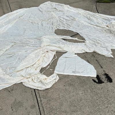 Fujikura Aviation Japanese Silk Parachute Fragment 