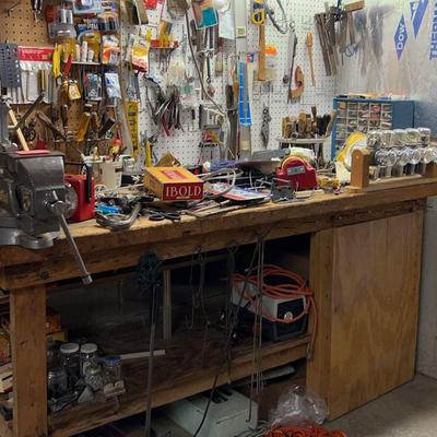 Large Tool Clean out With Bench 